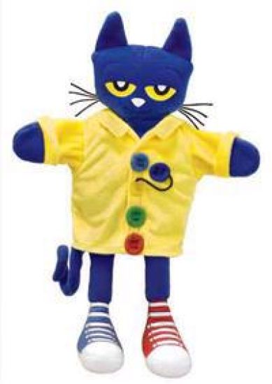 Pete the Cat Groovy Buttons Puppet