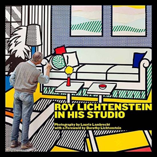 Roy Lichtenstein in His Studio