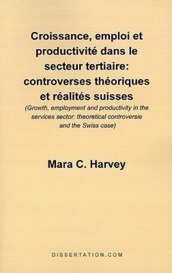 Croissance, Emploi Et Productivite Dans le Secteur Tertiaire
