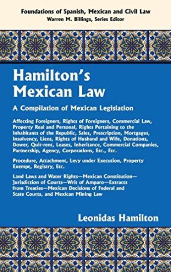 Hamilton's Mexican Law [1882]