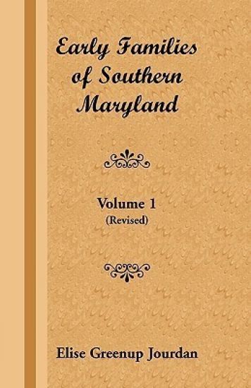 Early Families of Southern Maryland