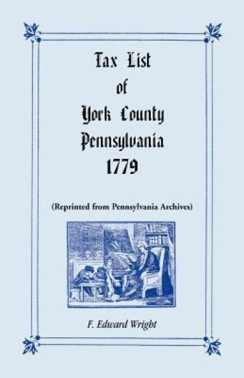 Tax List of York County, Pennsylvania, 1779