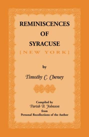 Reminiscences of Syracuse