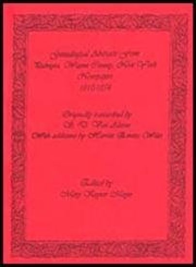 Genealogical Abstracts from Palmyra, Wayne County, New York, Newspapers 1810-1854