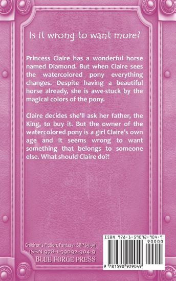 Princess Claire and the Watercolored Pony