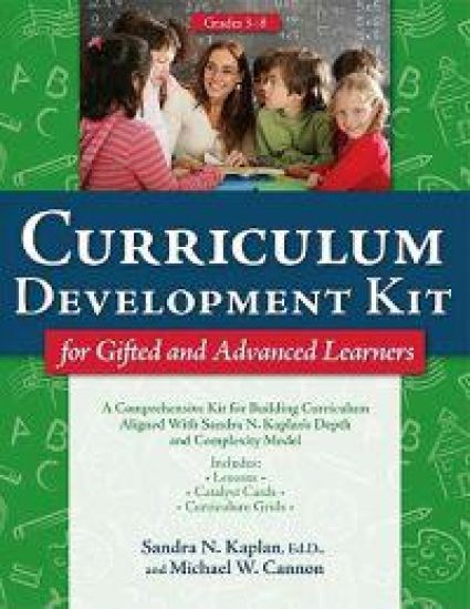 Curriculum Development Kit for Gifted and Advanced Learners [With 24 Catalyst Cards and 12 Curriculum Grids]