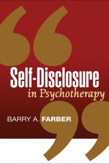 Self-Disclosure in Psychotherapy