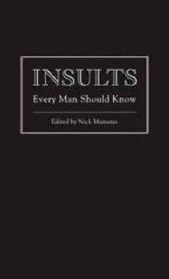 Insults Every Man Should Know
