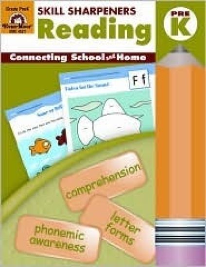 Skill Sharpeners: Reading, Grade Prek Workbook
