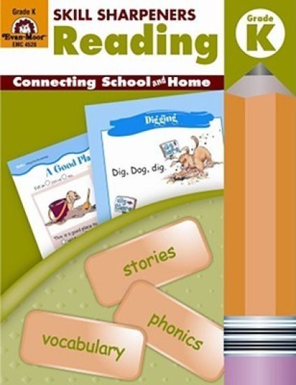 Skill Sharpeners: Reading, Grade Kindergarten Workbook