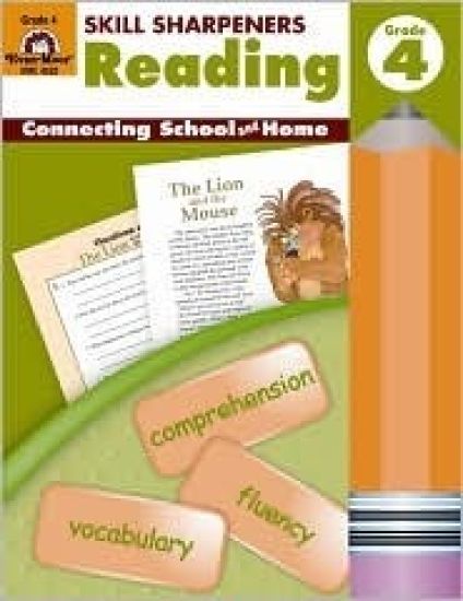 Skill Sharpeners: Reading, Grade 4 Workbook