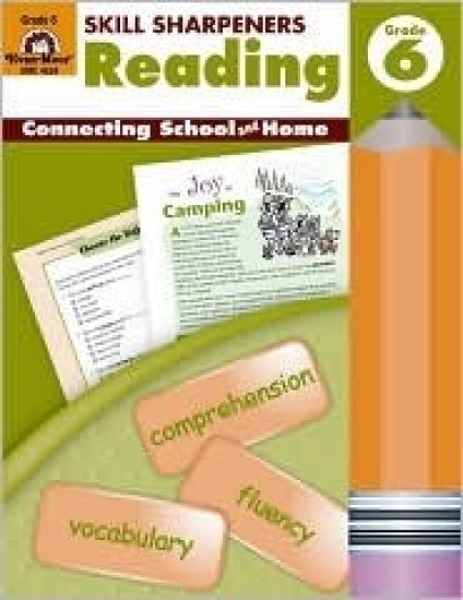 Skill Sharpeners: Reading, Grade 6 Workbook
