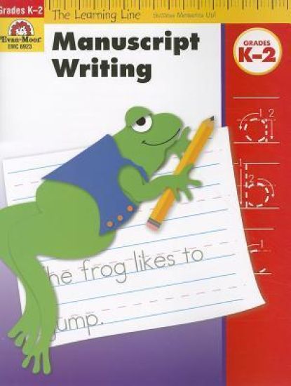 Learning Line: Manuscript Writing, Kindergarten - Grade 2 Workbook