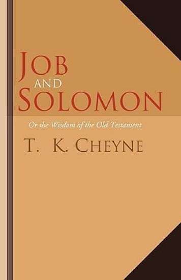 Job and Solomon