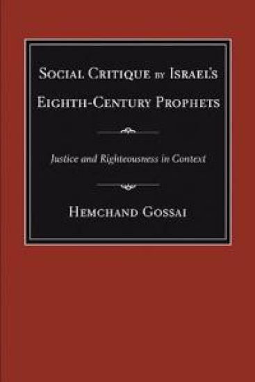 Social Critique by Israel's Eighth-Century Prophets