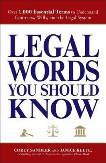 Legal Words You Should Know