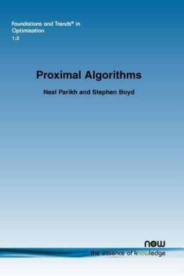 Proximal Algorithms