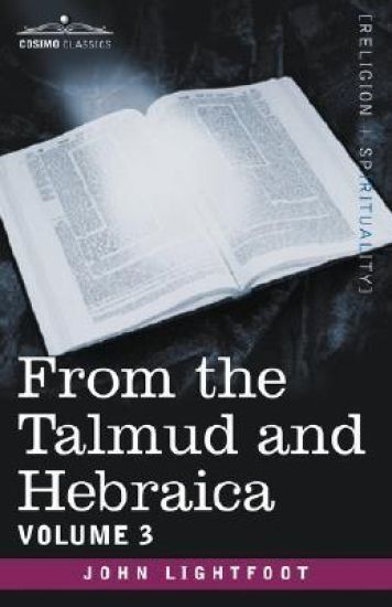 From the Talmud and Hebraica, Volume 3