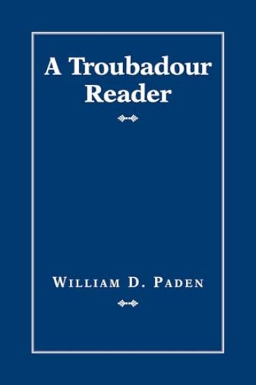 A Troubadour Reader
