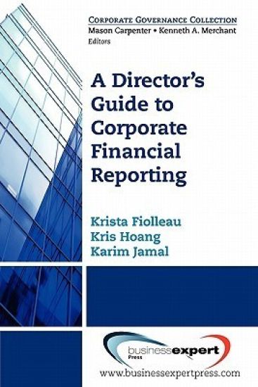 A Director's Guide to Corporate Financial Reporting