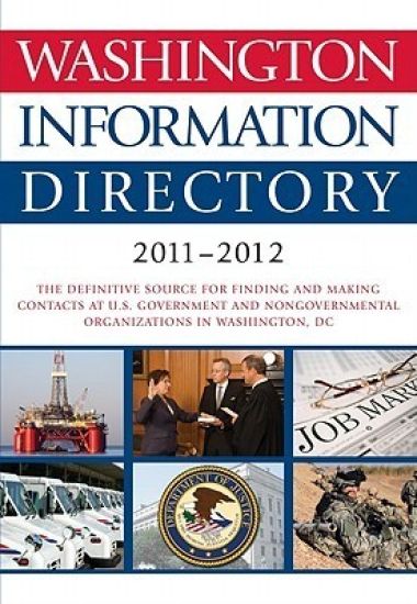 Washington Information Directory 2011-2012