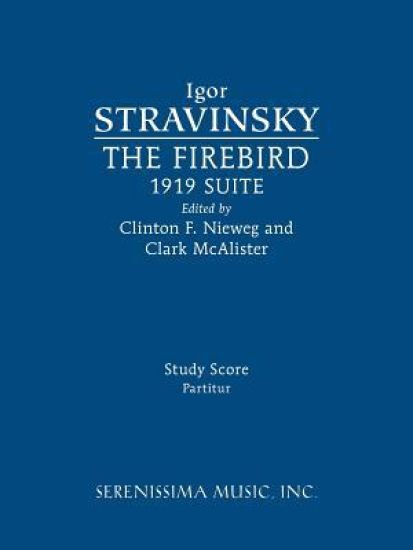 The Firebird, 1919 Suite: Study score
