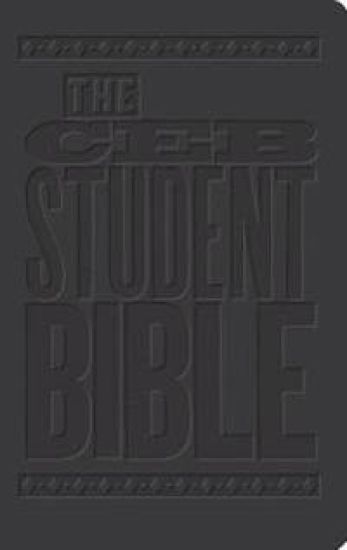 CEB Student Bible Black Decotone