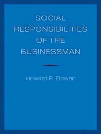 Social Responsibilities of the Businessman