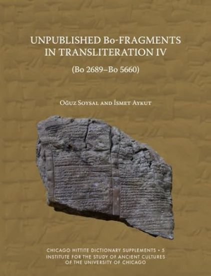 Unpublished Bo-Fragments in Transliteration IV (Bo 2689-Bo 5660)