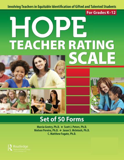 HOPE Teacher Rating Scale Forms