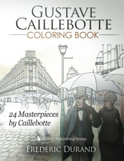 Gustave Caillebotte Coloring Book: 24 Masterpieces by Caillebotte