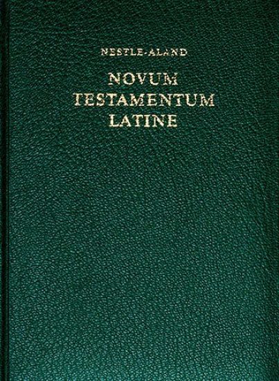 Nestle-Aland Novum Testamentum Latine (Hardcover)