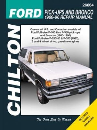 Ford Pick-ups & Bronco ('80- '96) (Chilton)