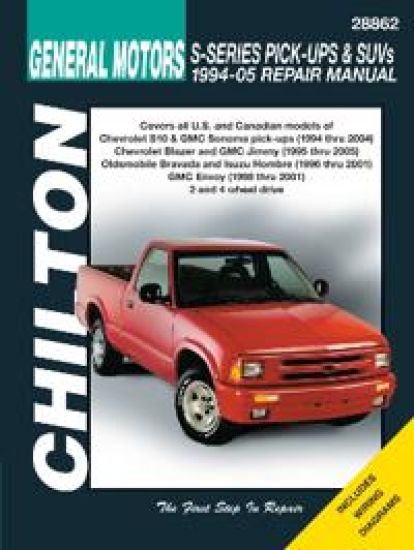 General Motors S-Series Pick UpsSUVs (94 - 04) (Chilton)