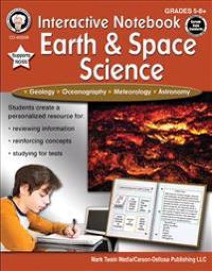 Interactive Notebook: Earth & Space Science, Grades 5 - 8