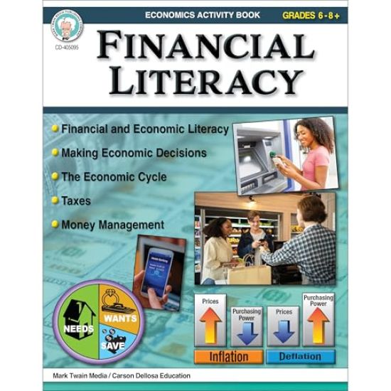 Financial Literacy Workbook, Grades 6 - 12