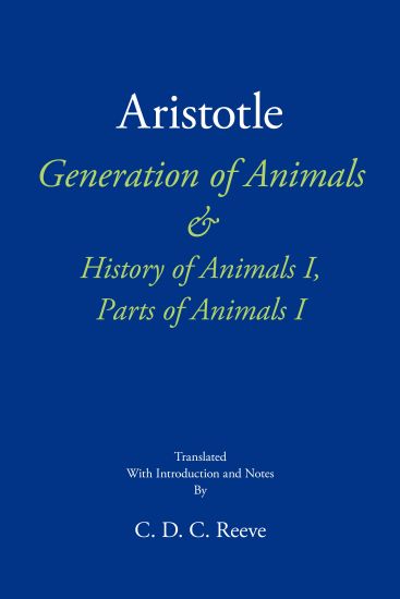 Generation of Animals & History of Animals I,Parts of Animals I