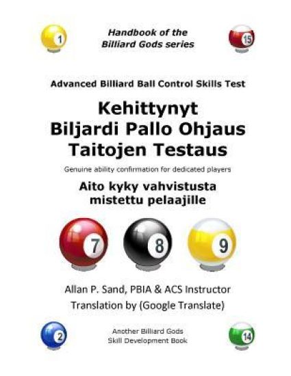 Kehittynyt Biljardi Pallo Ohjaus Taitojen Testaus