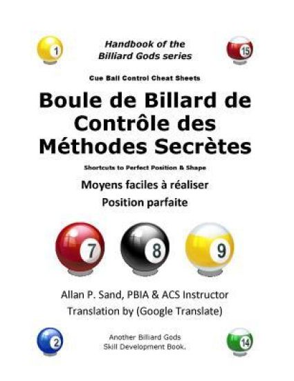 Boule de Billard de Controle des Methodes Secretes