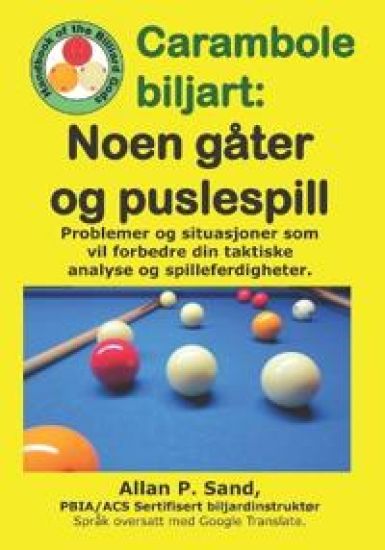 Carambole biljart - Noen gåter og puslespill