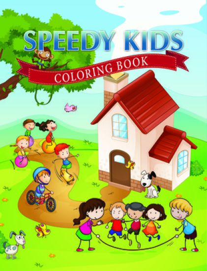 Speedy Kids Coloring Book