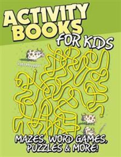 Activity Books for Kids (Mazes, Word Games, Puzzles & More!)