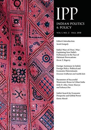 Indian Politics & Policy: Vol. 1, No. 2, Fall 2018