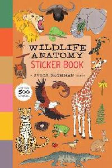 Wildlife Anatomy Sticker Book
