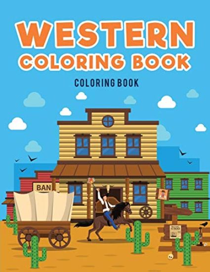 Western Coloring Book