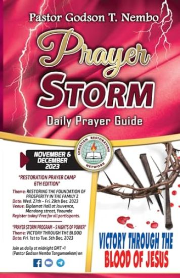 Prayer Storm - November & December 2023
