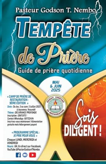 Tempête de prière - Mai & Juin 2025