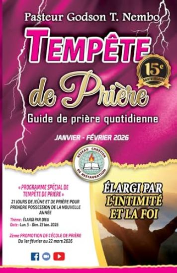Tempête de prière - Janvier & Février 2026