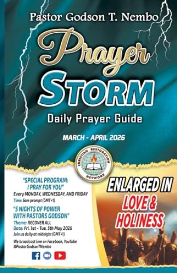 Prayer Storm - March & April 2026