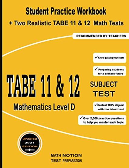 TABE 11&12 Subject Test Mathematics Level D